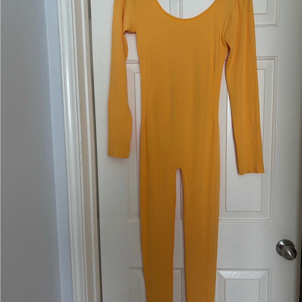 Yellow Long Sleeve Bodysuit